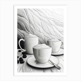 Coffee In A Cup 1 Art Print