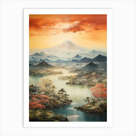 Asian Landscape 39 Art Print