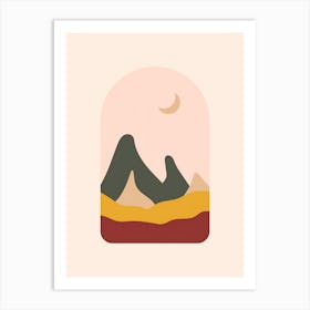 Mountain Landscape 8 Art Print