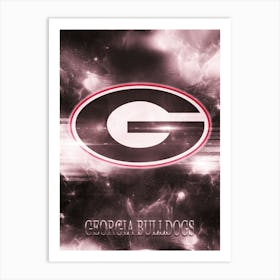 Georgia Bulldogs Art Print