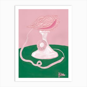 The Shellphone Art Print