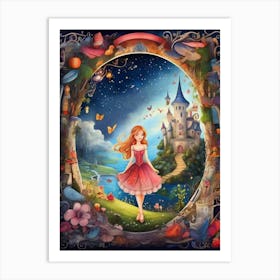 Fairytale Princess 5 Art Print