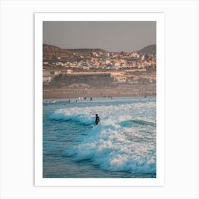 Surfing Taghazout | Surfvibes Morocco Art Print