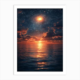 Starry Night 110 Art Print