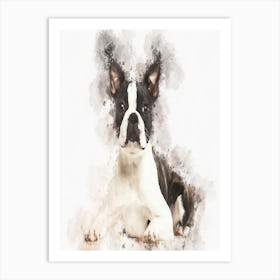 Pug Dog Art Print