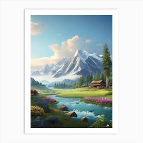 Landscape Art Print