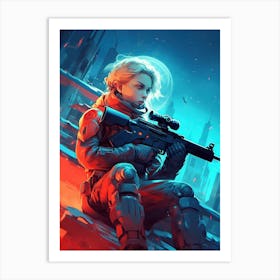 Sniper Art Print