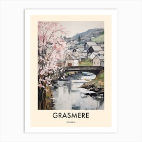 Grasmere (Cumbria) Painting 3 Travel Poster Art Print