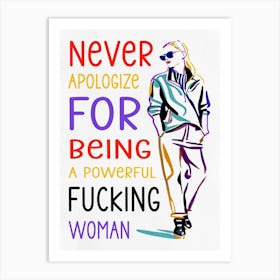 Being a Woman 2 Art Print