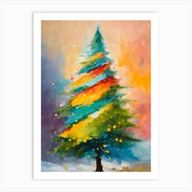 Christmas Tree 6 Art Print