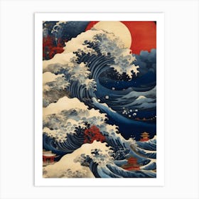 Great Wave Off Kanagawa Art Print