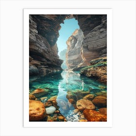 Cave In The Rock 38 Art Print