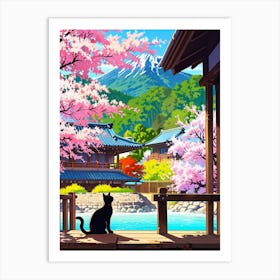 Asian Landscape 9 Art Print