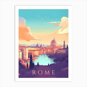 Rome Italy Travel Art Print