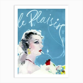 Le Plaisir (1952) Art Print