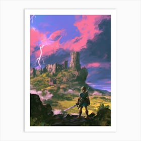 Legend Of Zelda Breath Of The Wild 3 Art Print