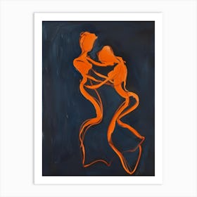 Dancers 2 Art Print