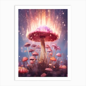 Mushroom Fantasy 12 Art Print