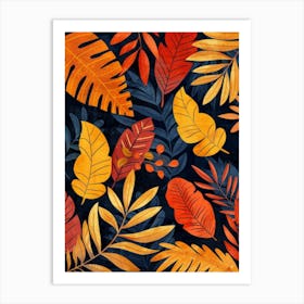 Autumn Leaves 51 Art Print