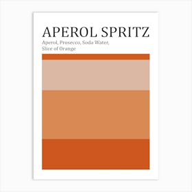 Aperol Spritz Art Print