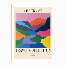 Abstract Travel Collection Poster Malaysia 2 Art Print
