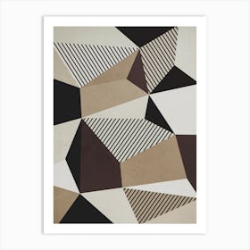 Abstract Geometry Art Print