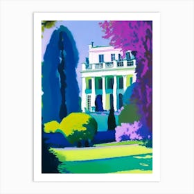 Longue Vue House And Gardens, 1, Usa Abstract Still Life Art Print