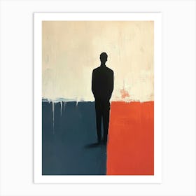 Man In A Suit 2 Art Print