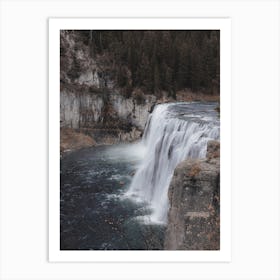 Forest Waterfall Art Print