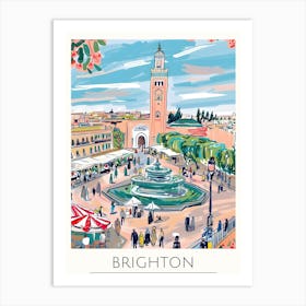 Brighton Art Print