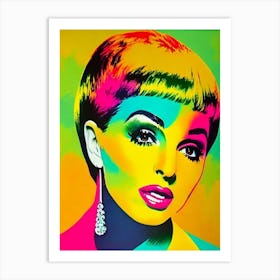 Liza Minnelli Colourful Pop Movies Art Movies Art Print