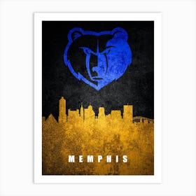 Memphis Grizzlies Art Print