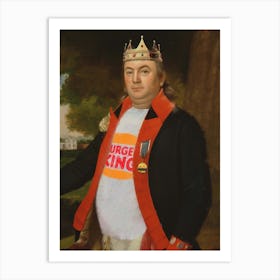 Fast Food King Art Print