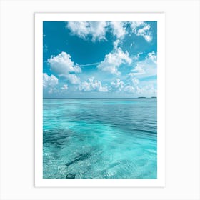 Clear Blue Water 1 Art Print