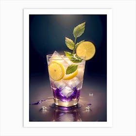 Iced Lemonade 6 Art Print