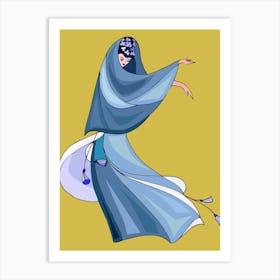 Turkish Dancer Art Print