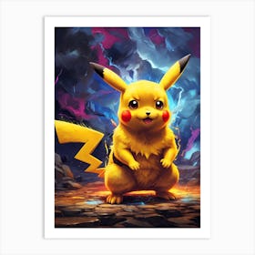 Pikachu 1 Art Print
