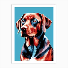 Dog Portrait (26) Art Print