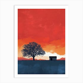 Sunset Art Print