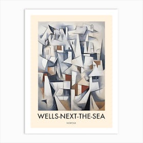 Wells Next The Sea (Norfolk) Painting 4 Travel Poster Art Print