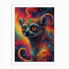 Lemur 5 Art Print