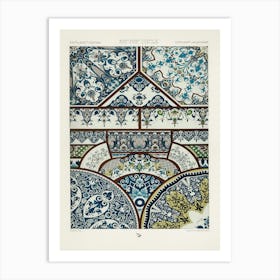 17th And 18th Century Pattern, Albert Racine (2) 1 Art Print