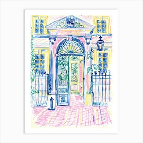 Doors And Gates Collection London, England 2 Art Print