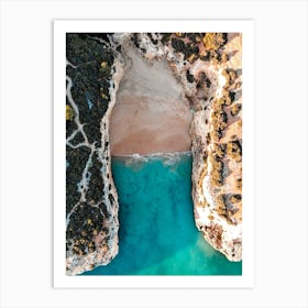 Algarve Drone | Beaches in Portugal Aerial photography Art Print