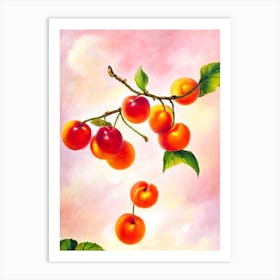 Surinam Cherry Painting Fruit Art Print