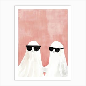 Ghosts In Sunglasses Art Print