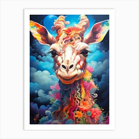 Giraffe Art Print