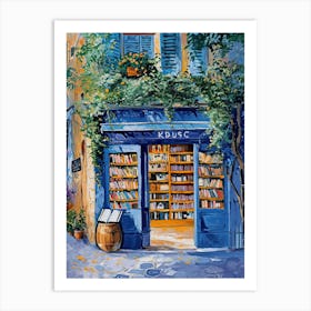 Nice Book Nook Bookshop 4 Art Print