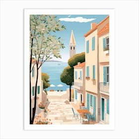 Zadar Croatia 2 Illustration Art Print