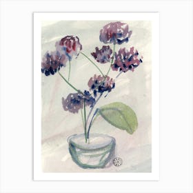 Floral Painting 003 Art Print